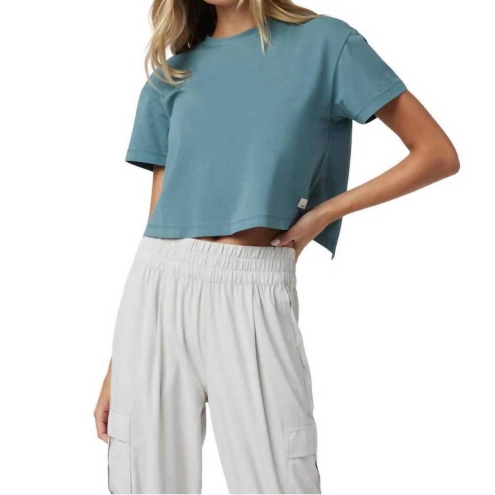 Vuori Blue Short Sleeve Tee